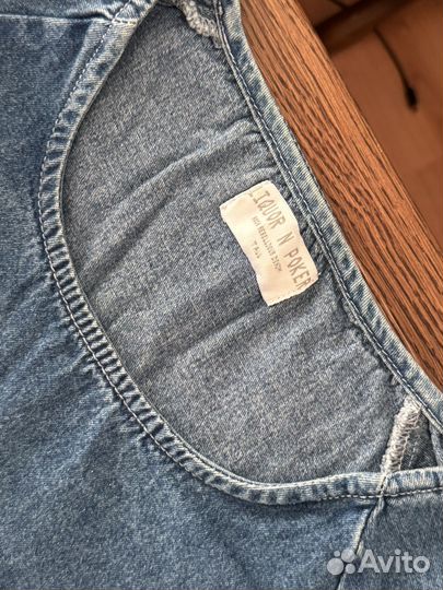 Платье джинсовое женское размер S