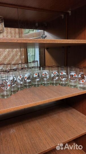 Посуда СССР. Стекло, хрусталь, стаканы, вазы и др