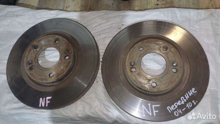 Диски тормозные передние Sonata NF 10г