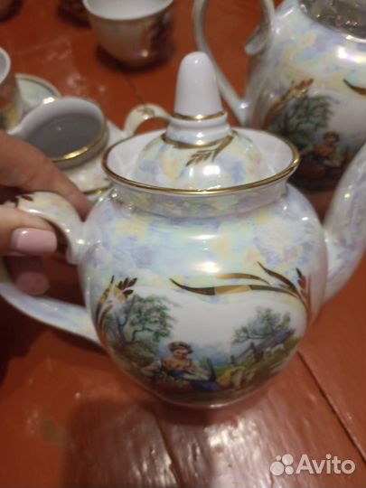 Чайно-Кофейный Сервиз Мадонна Дулево 34 предмета