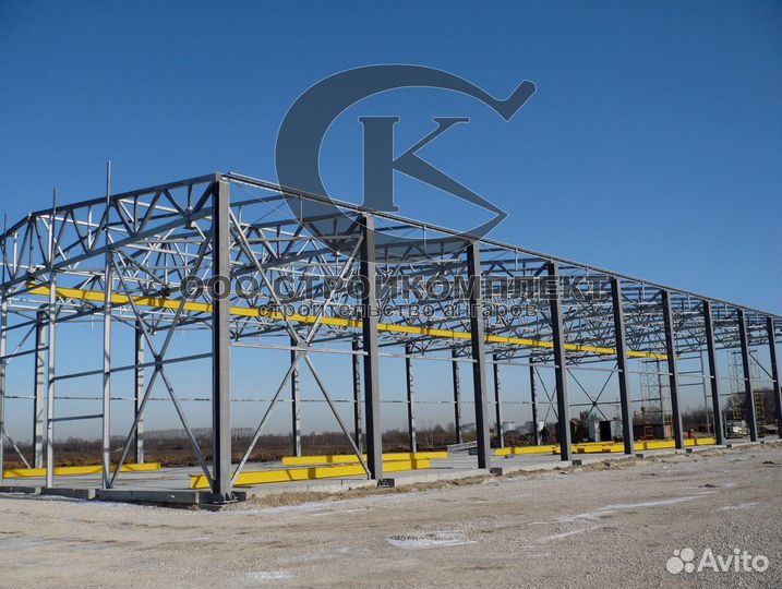 Ангар Магазины Сто с проектом xc374