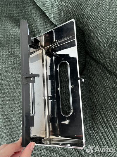 Подвесная салфетница металлик