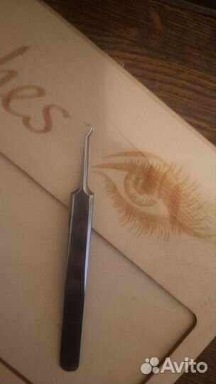 Пинцет для наращивания ресниц