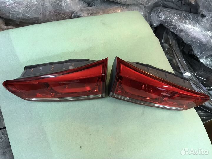 Фонари Kia Rio 3 Рест Хэтчбэк в крышку багажника