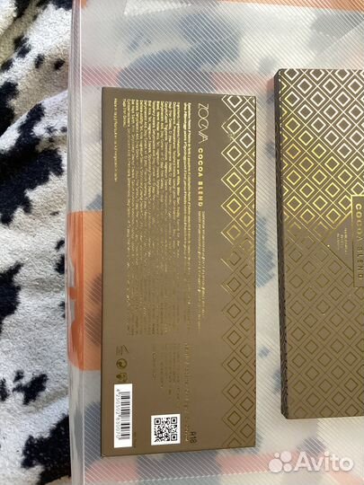 Палетка теней zoeva cocoa blend Италия