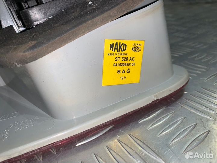 Фонарь внутр. правый Fiat Albea седан 1.4 2011