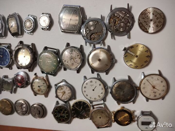 Запчасти для разных часов (СССР)