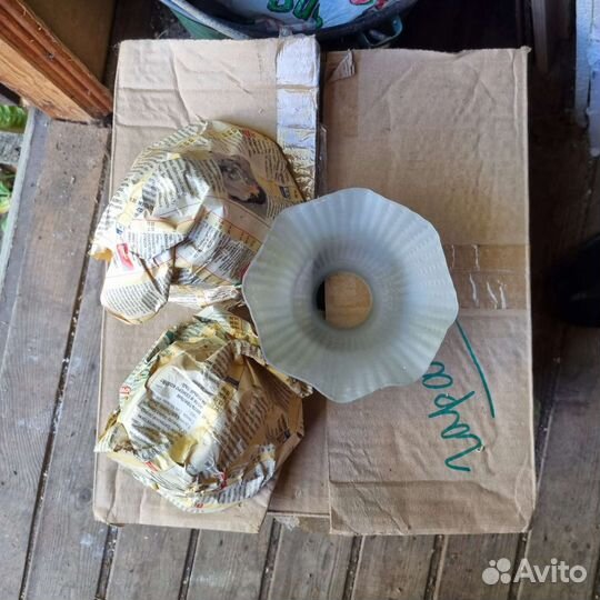 Плафоны для люстры 3шт