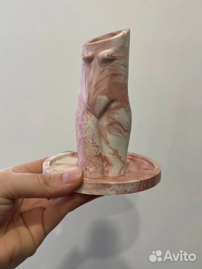 Шкатулка, ваза, свечи ароматизированные