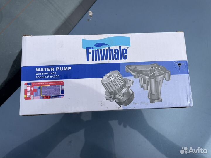 Водяной насос (помпа) рено логан