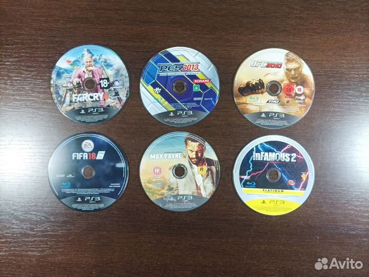 Диски на ps 3 без коробок
