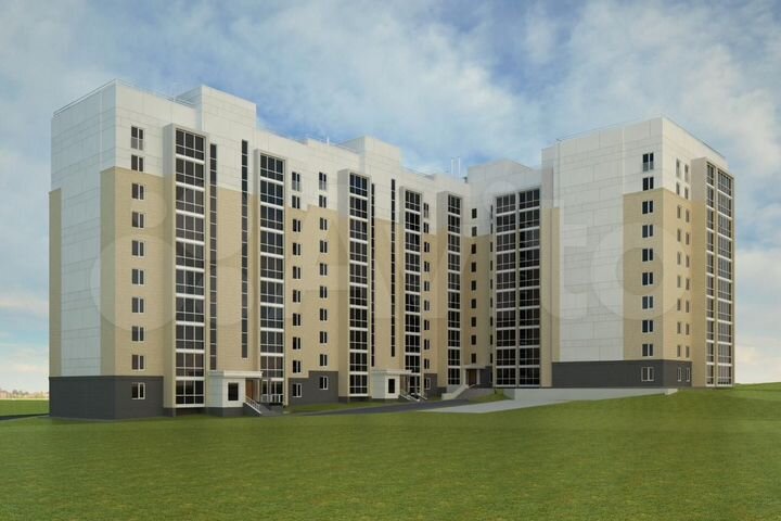 2-к. квартира, 70,7 м², 1/10 эт.