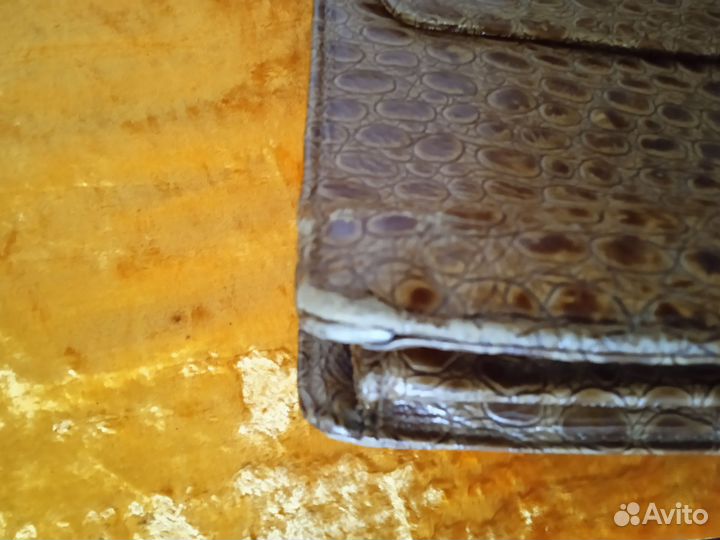 Мужской кожаный портфель бу