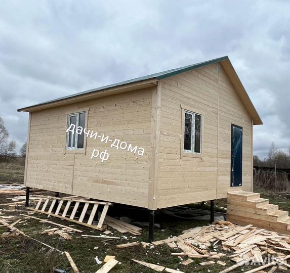 Каркасный дачный домик