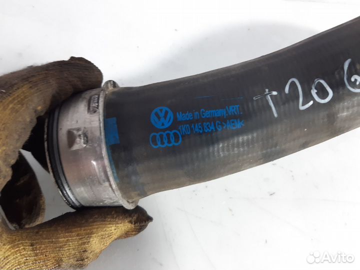 Патрубок турбины Skoda Octavia A5 1.9 TDI BKC 2007