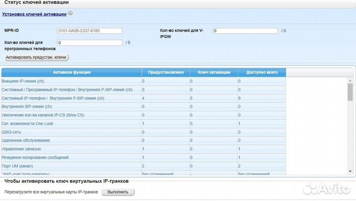 Атс Panasonic KX-NS500RU