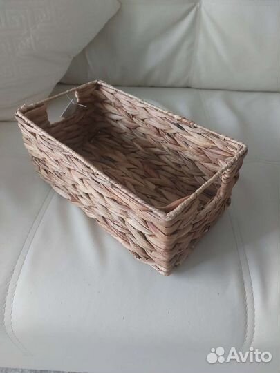 Корзинка плетеная для хранения