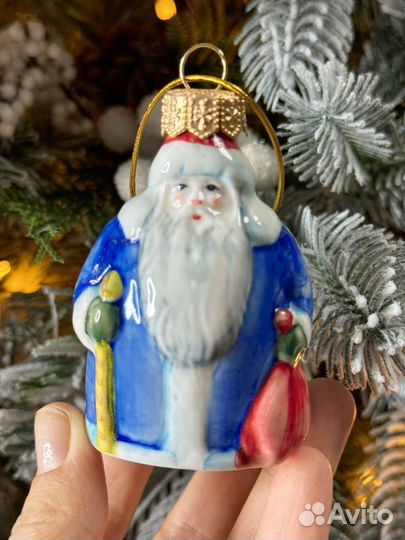 Елочные игрушки лефортовский фарфор