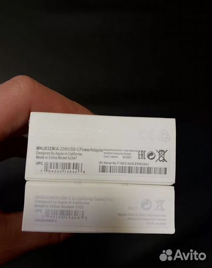 Зарядное устройство на iPhone 20w Блок / Кабель