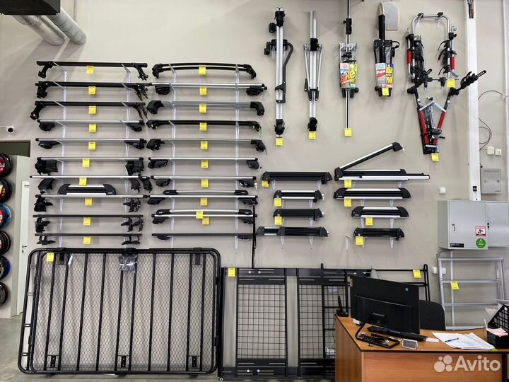 Крепление для Лыж и Сноубордов алюминий