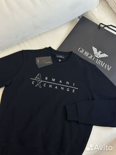 Свитшот мужской новый с биркой S Armani Exchange