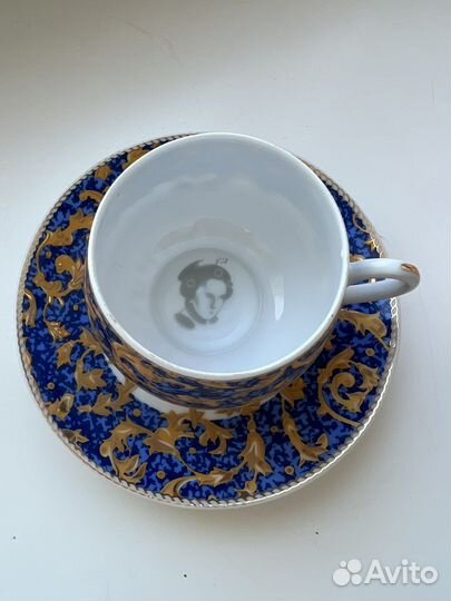 Yamasen gold collection 24ct кофейная пара