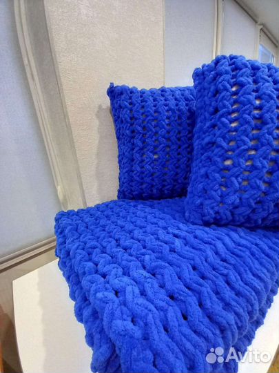 Плед с подушками