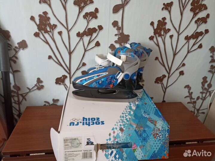 Роликовые коньки детские раздвижные