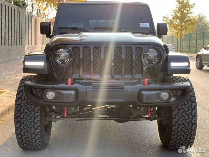 Передний бампер mopar без дуги сталь Jeep JL JT