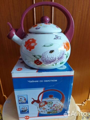 Чайник со свистком новый