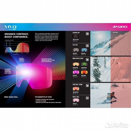 Маска горнолыжная Giro Lusi (Electric petal)