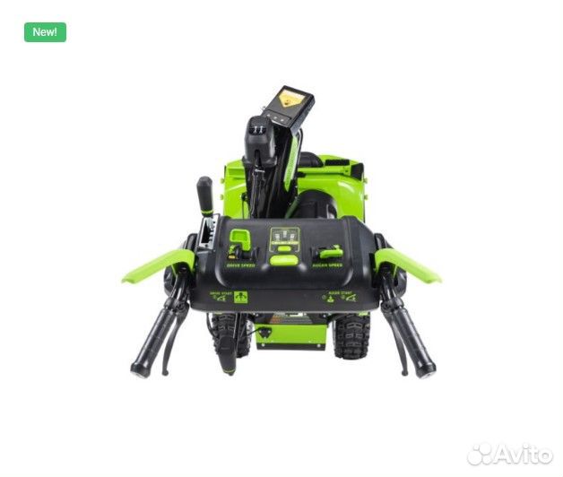 Снегоуборщик аккумуляторный GD82ST56, 82V, 61 см