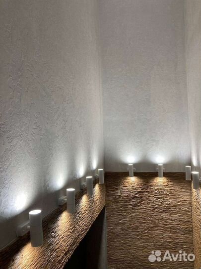 Механизированная штукатурка под маяк