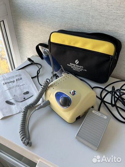 Аппарат для маникюра strong 210 оригинал