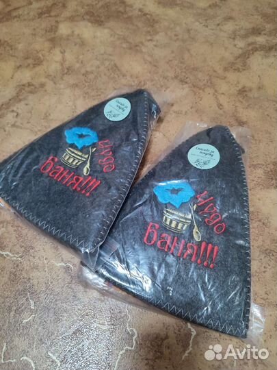 Шапка для бани и сауны