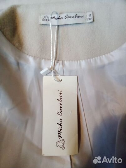 Пальто для девочки 146