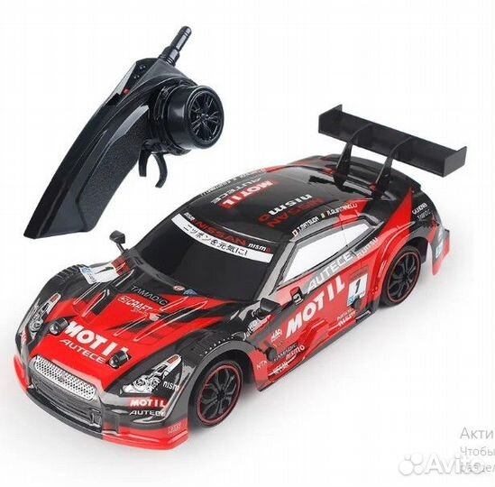 Машина радиоуправляемая Nissan GT-R, Дрифт Машинка