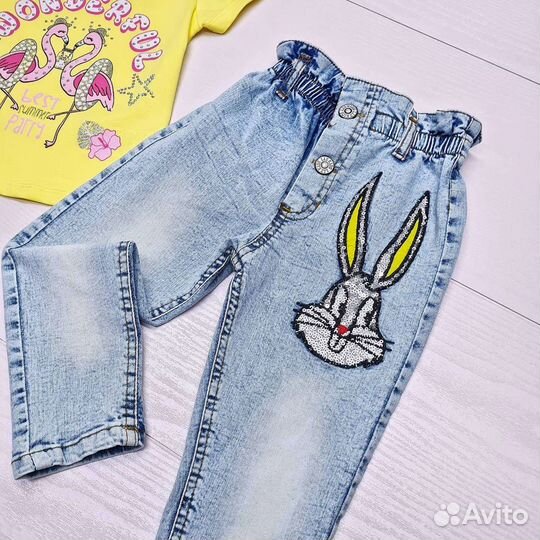 Джинсы для девочки