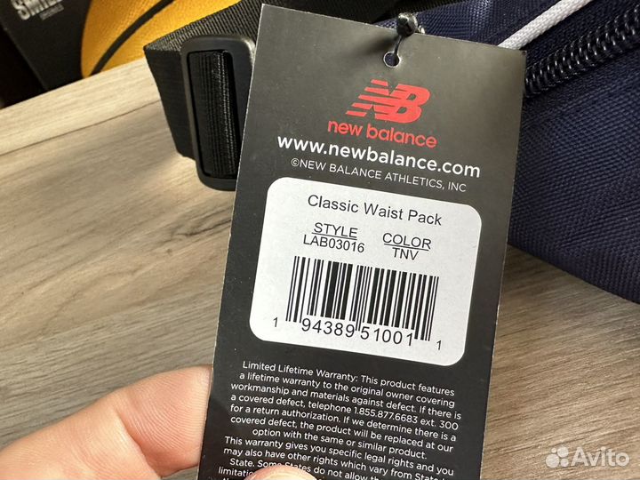 Сумка New Balance Classic Waist Pack Navy