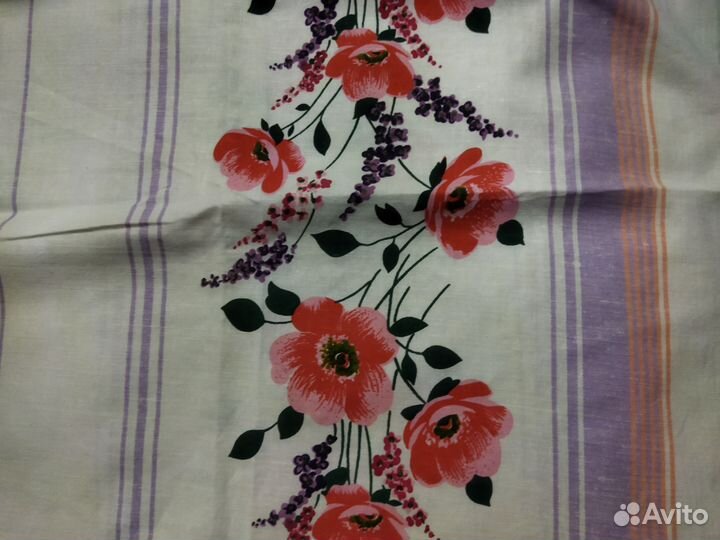 Покрывало или простынь СССР лён новые