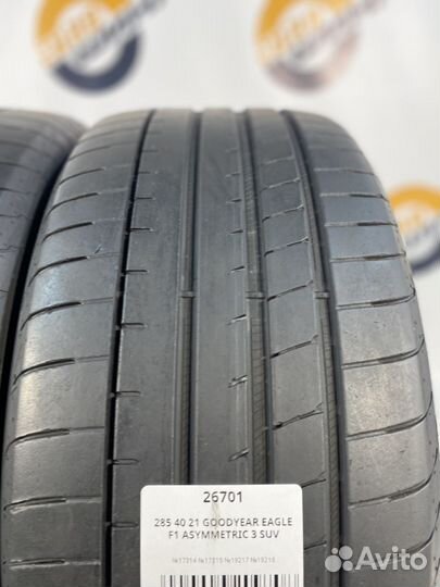 Goodyear Eagle F1 Asymmetric 3 SUV 285/40 R21 108W