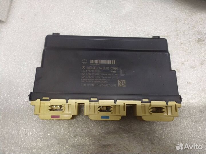 Блок управления сиденьем Mercedes-Benz C-Класс