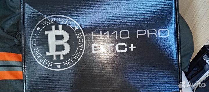 Материнская плата asrock h110 btc+ pro + 8gb ddr4