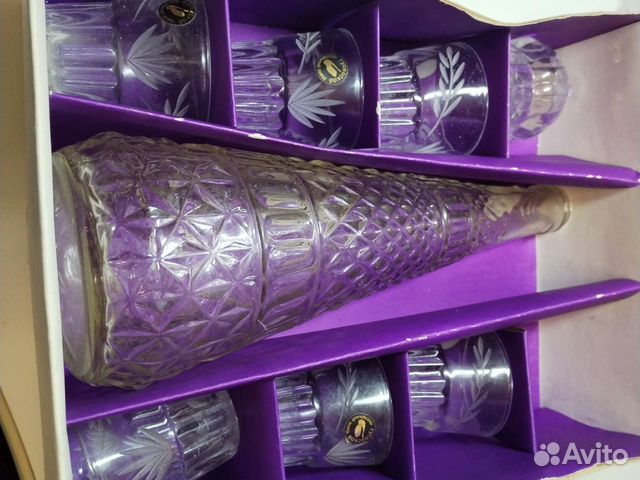 Набор стопок хрусталь