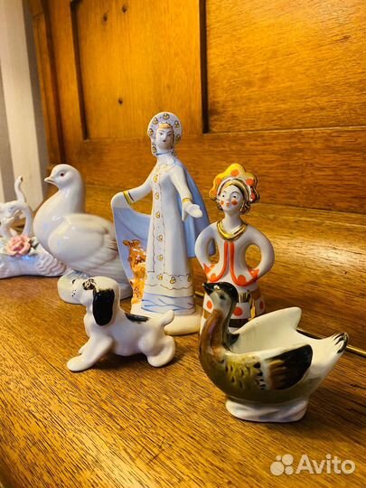 Фарфоровые статуэтки лфз Дулево
