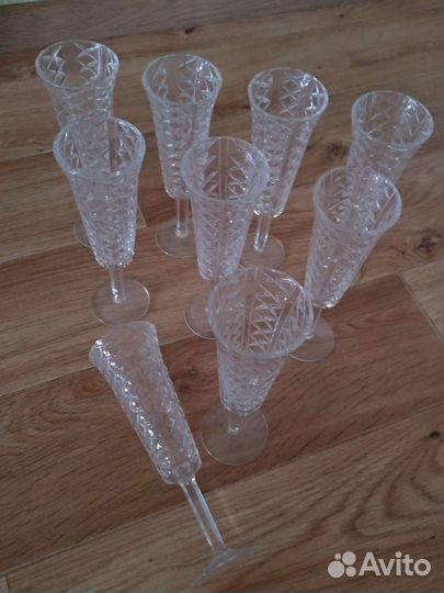 Хрустальные фужеры
