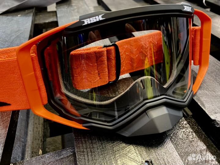 Очки кроссовые RSX Orange