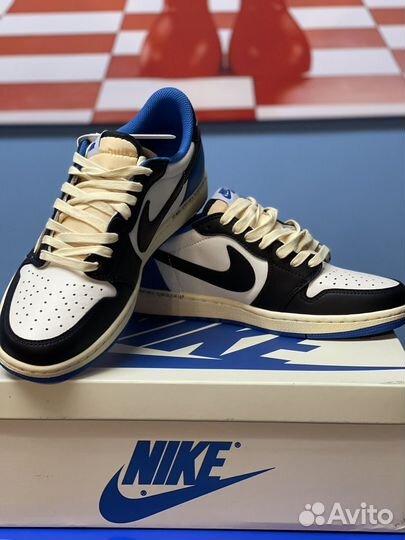 Nike air jordan 1 x travis scott fragment