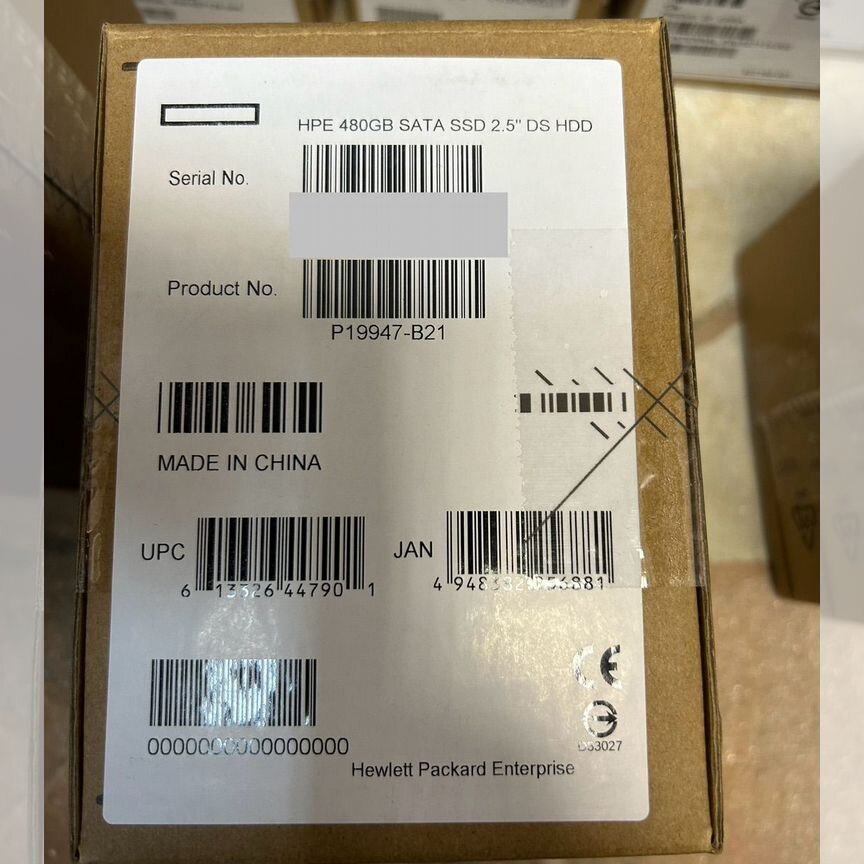 [P19947-B21] Жесткий Диск Hp 480gb Satap21088-001