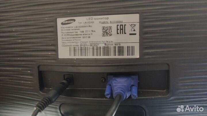 Монитор Samsung s22d300hy 21.5